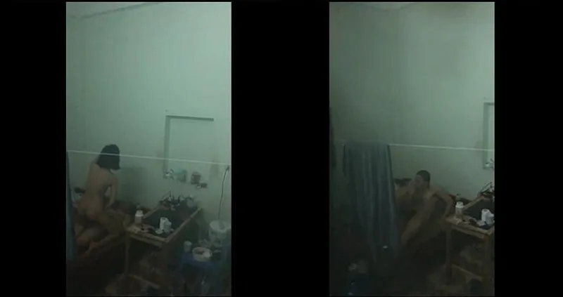 Quay lén em nhà cạnh bên và em gái làm tình